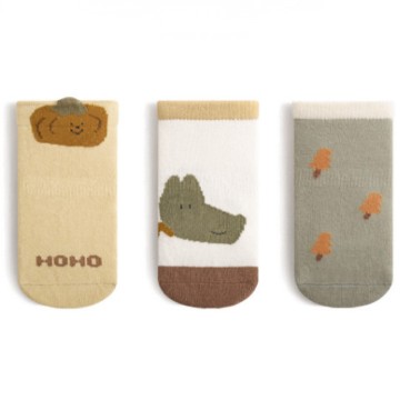 Wholesale Breathable Baby Socks Grip Cartoon Toddler Socks Anti-Slip Cotton Kids Socks