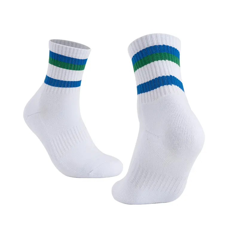 Wholesale OEM Cotton Terry Badminton Socks Sport Socks Men for Badminton