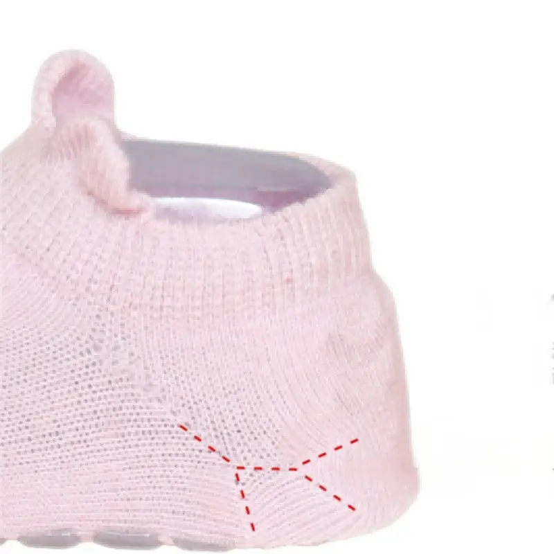 High-Quality Newborn Soft Anti Slip Infant Socks Cotton Baby Crew Socks With Silicone Grips Manufacturers, Supplier