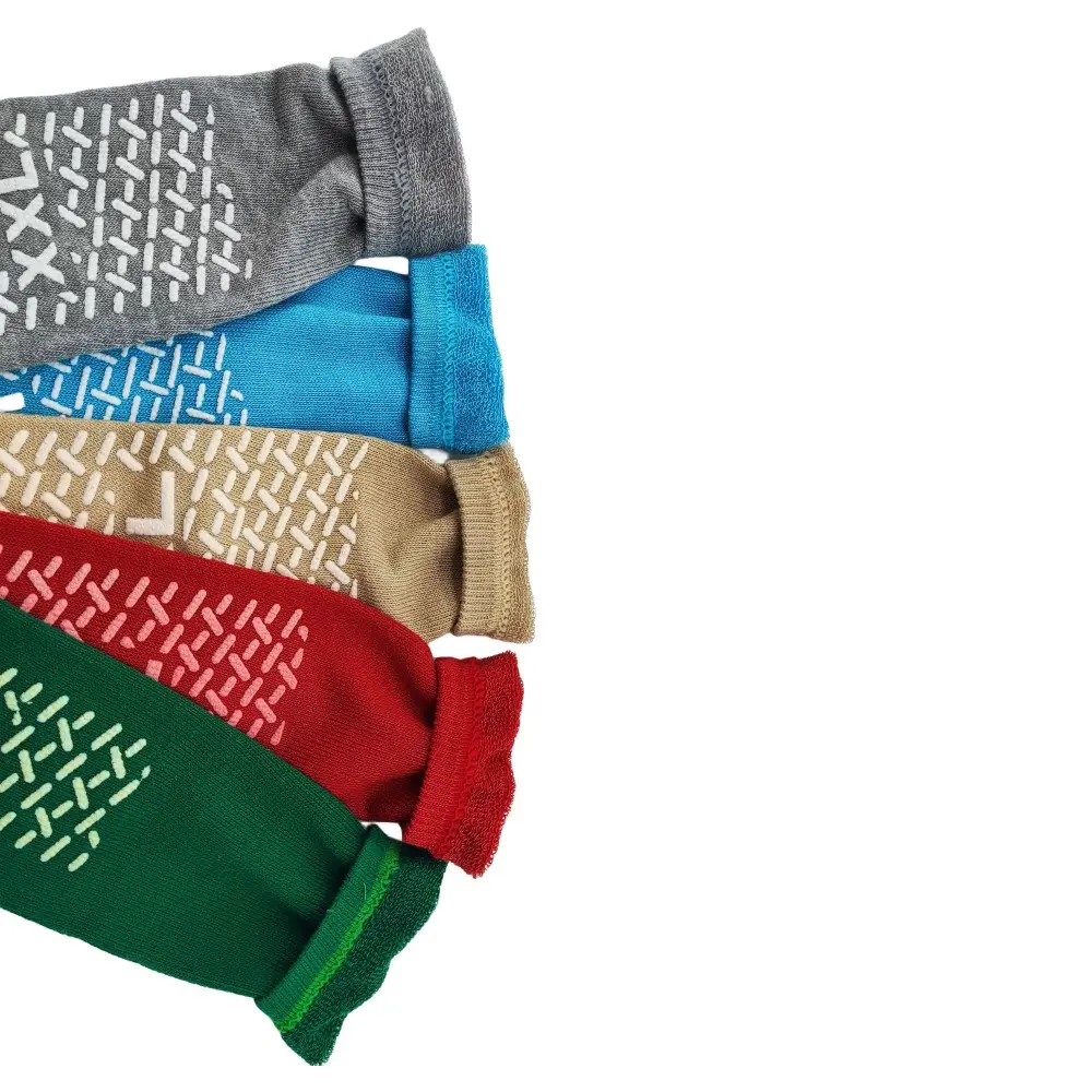 High-Quality Manufacturer Custom Grip Hospital Sock Non Slip Machine-Washable Medical Socks Manufacturer, Factory