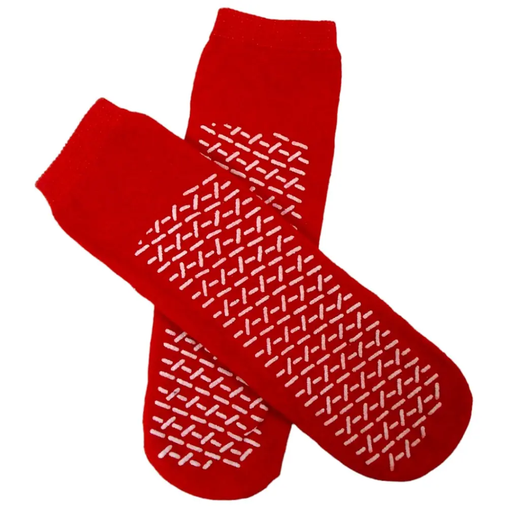 Custom Logo XS-XXXL Hospital Slipper Socks Grip Socks for Medical