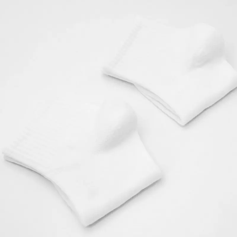 Custom Solid Color Knitted Sweat-Absorbing Soft Disposable Socks Wholesale Cheap Factory Custom Try on Use Socks for Spring Summer Supplier, Factories