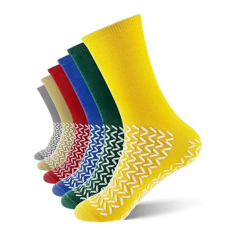 Custom Grip medical anti-slip socks non slip sock for hospital