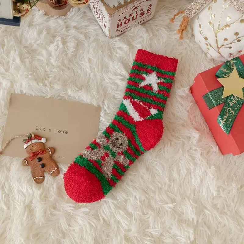 Wholesale Good Quality Christmas Promotion Gift Socks Festival Socks