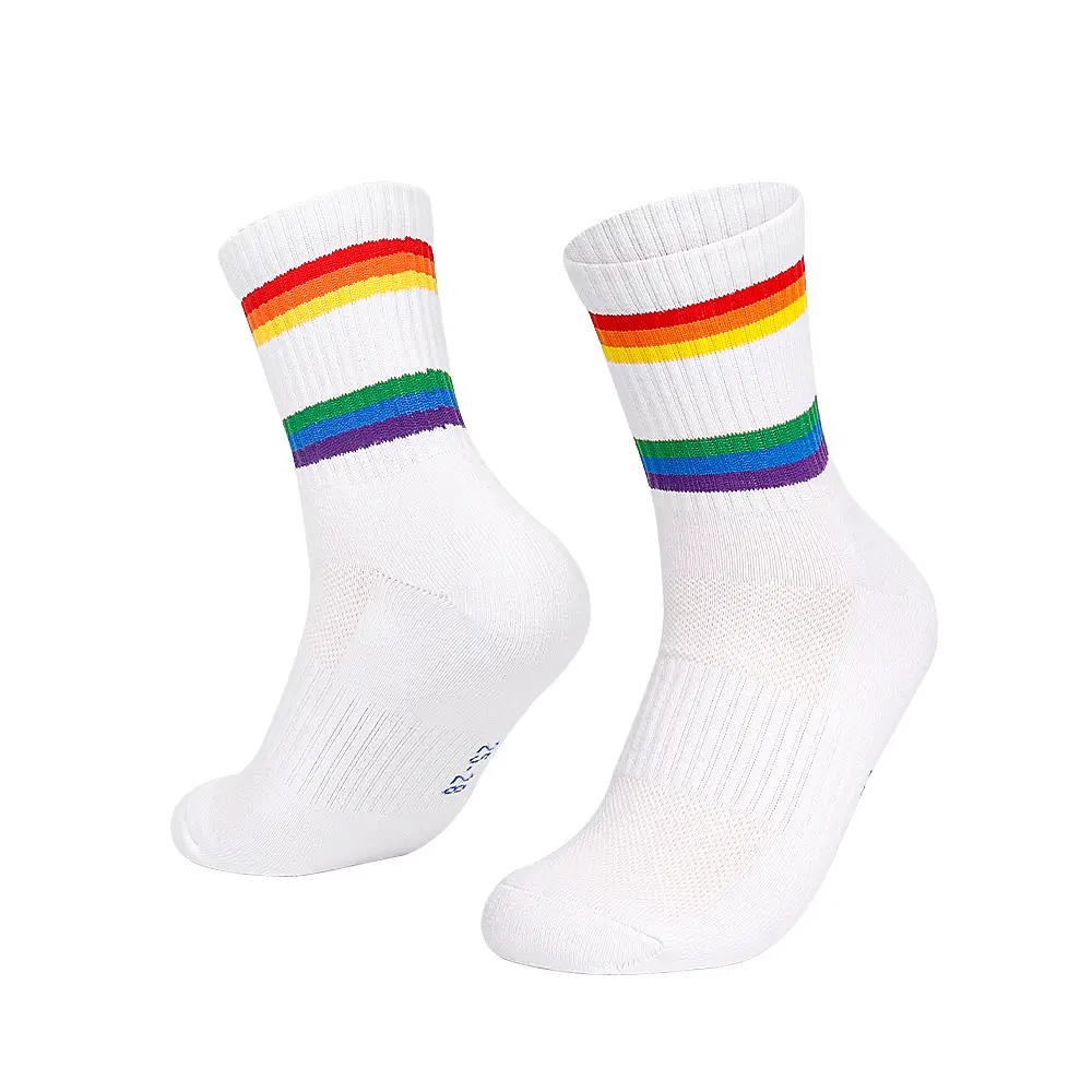 Wholesale OEM Cotton Terry Badminton Socks Sport Socks Men for Badminton