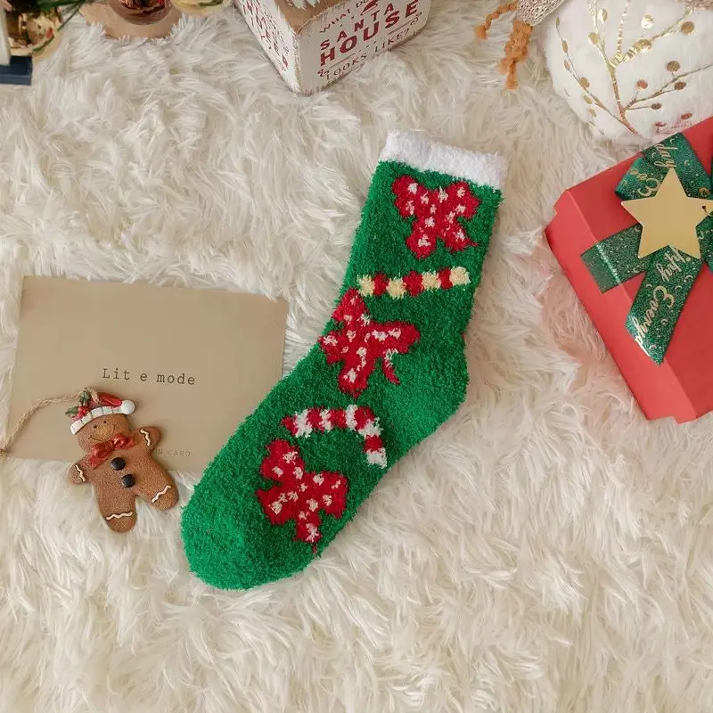 Wholesale Good Quality Christmas Promotion Gift Socks Festival Socks