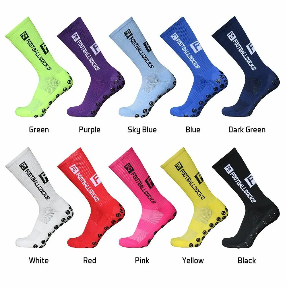 Custom Soccer Socks Cotton Grip Football Socks for Training