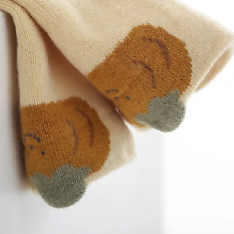 Wholesale Breathable Baby Socks Grip Cartoon Toddler Socks Anti-Slip Cotton Kids Socks