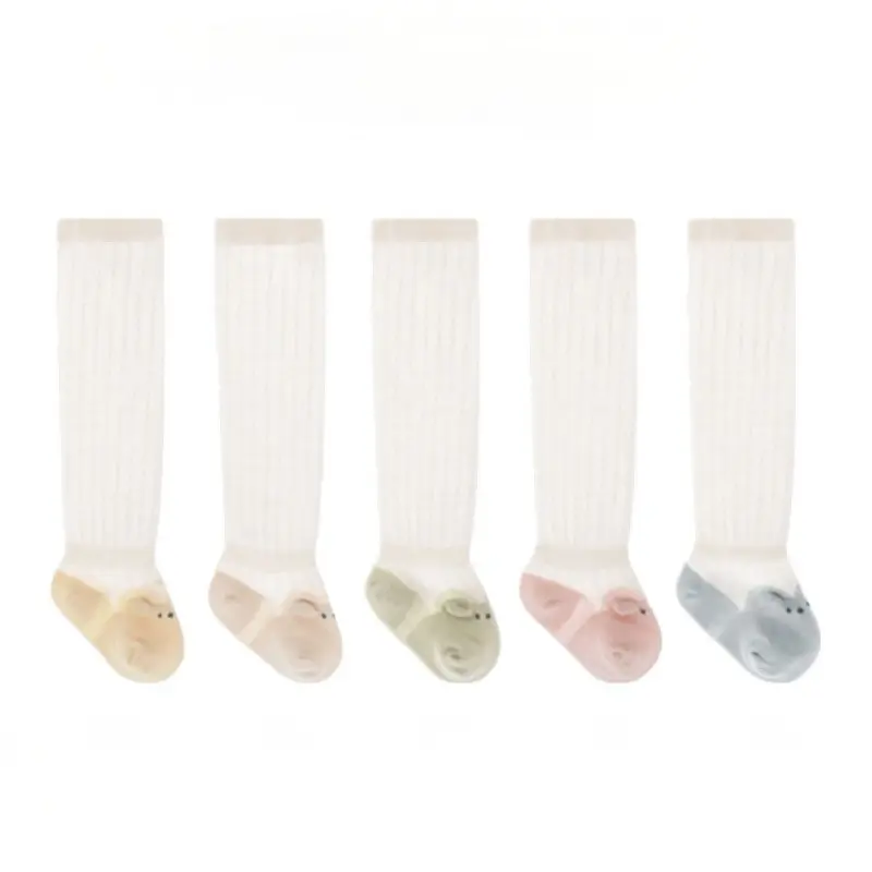 High-Quality Cooling Cartoon Infant Socks Knee-High Colorful Baby Socks Factory, Factories