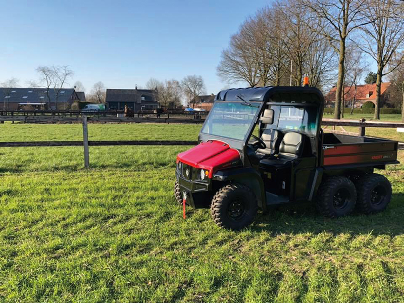 Electric UTV Cargo Transport