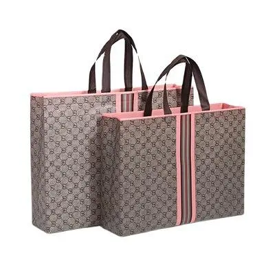 Wholesale Beach Curved Corners Tote Pp Non Woven Custom Bags Suppliers, Factory