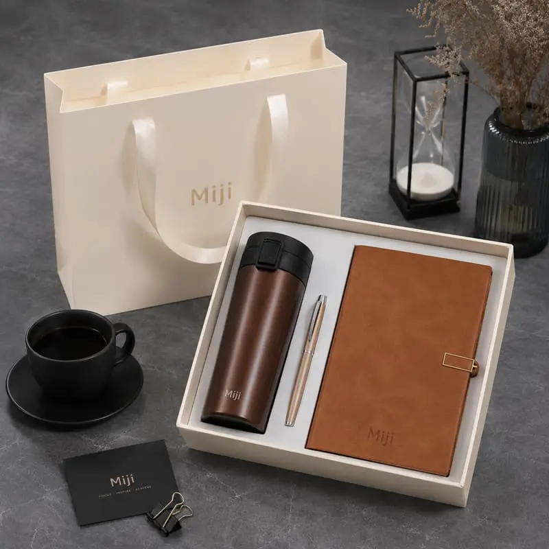 Custom Notebook Tumbler Pen Gift Set