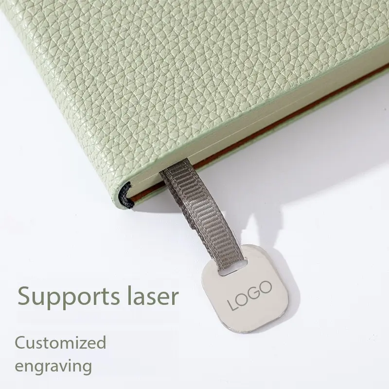 China A5 lychee-textured simple soft leather notebook Manufacturer, Supplier