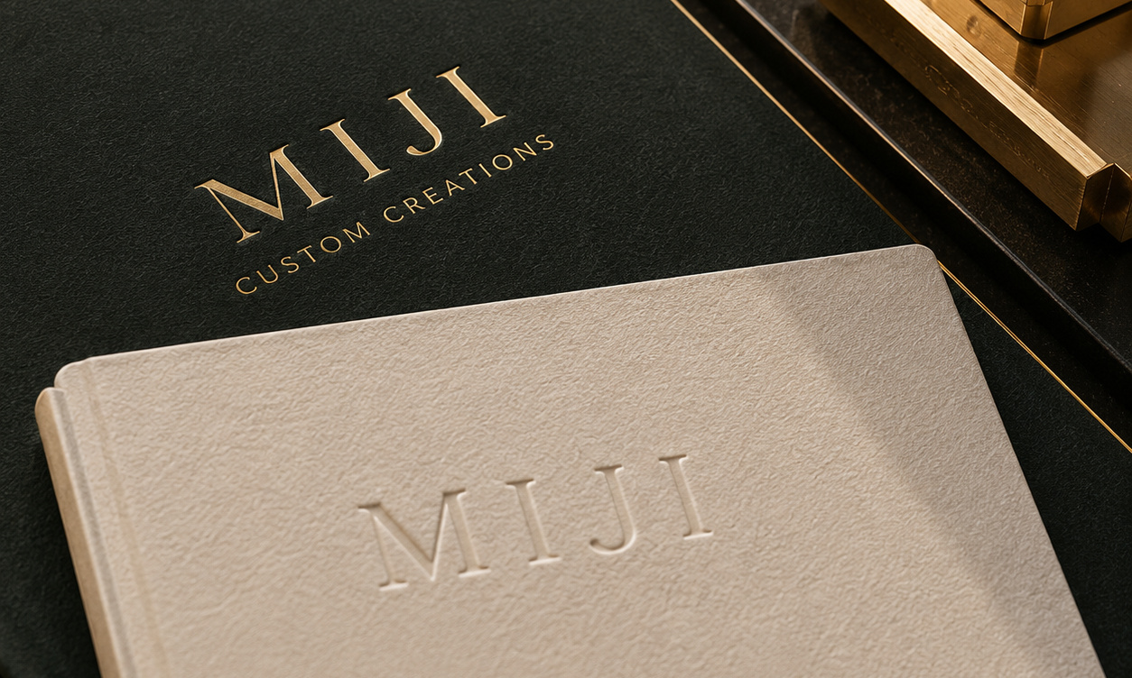 Logo Debossing and Foil Stamping