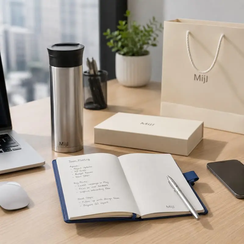 Custom Notebook Tumbler Pen Corporate Gift Set