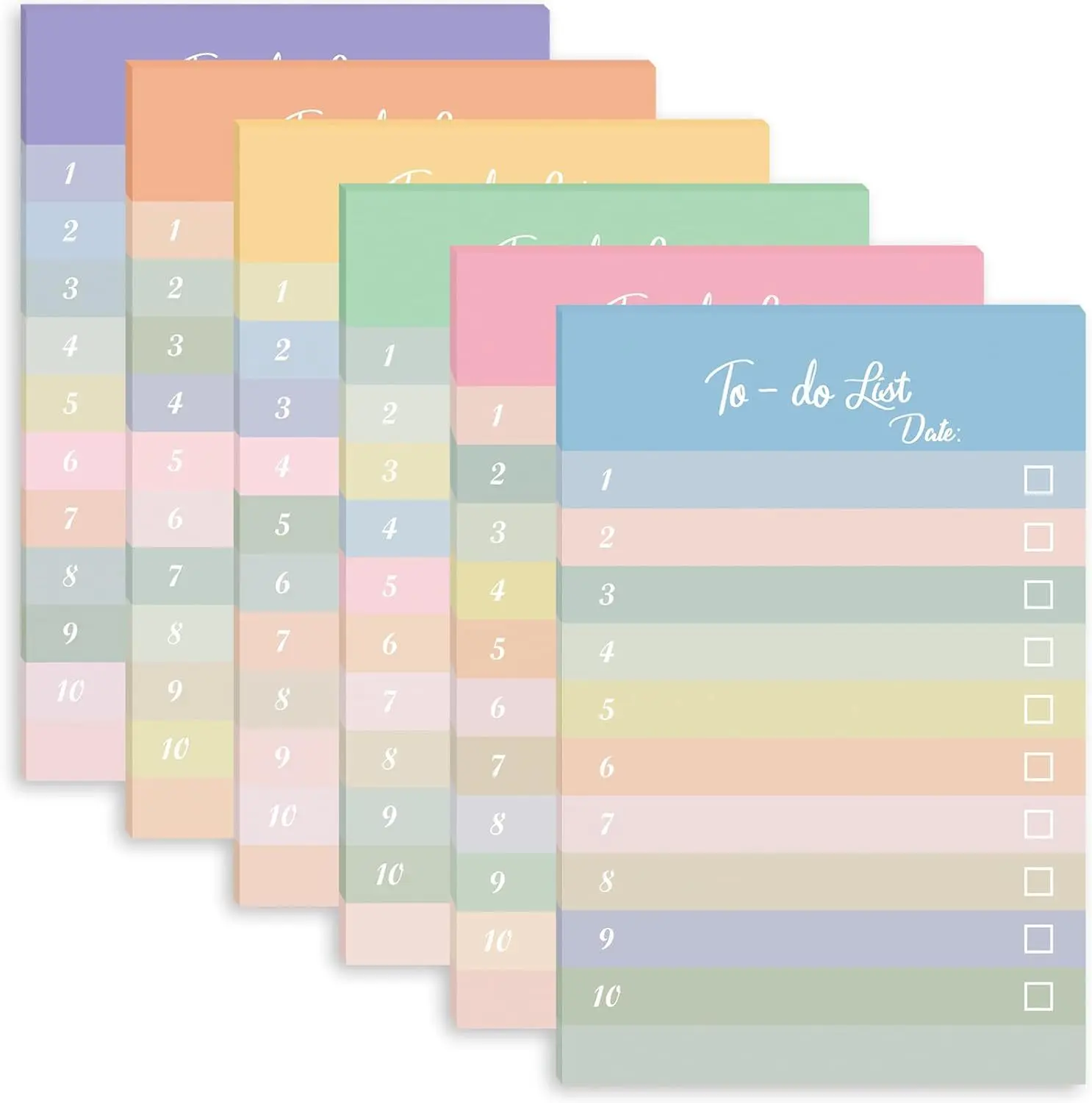 China Customized colorful rainbow creative sticky notes Supplier, Factory