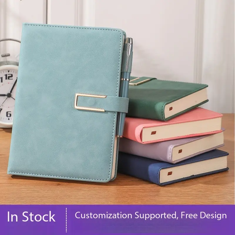 Custom Customized thickened notebook with a pleasant tactile feel and a buckle closure Manufacturers, Factories