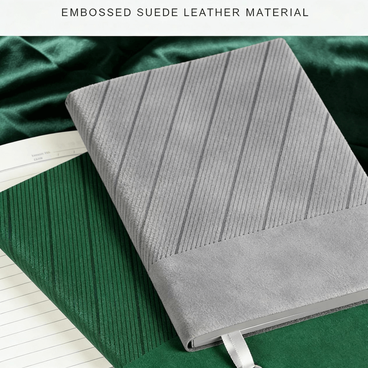 Premium Embossed Faux Leather Cover