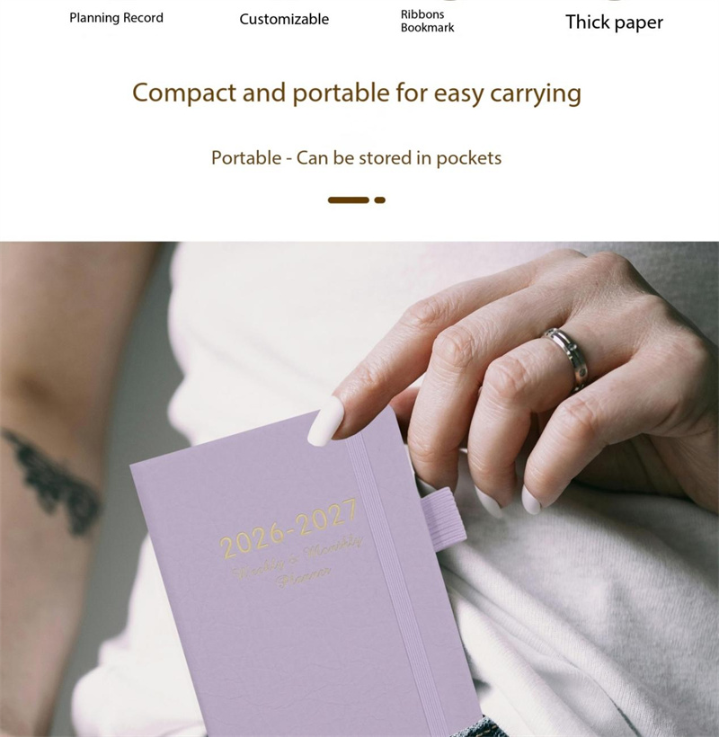 Compact and Portable Weekly Planner