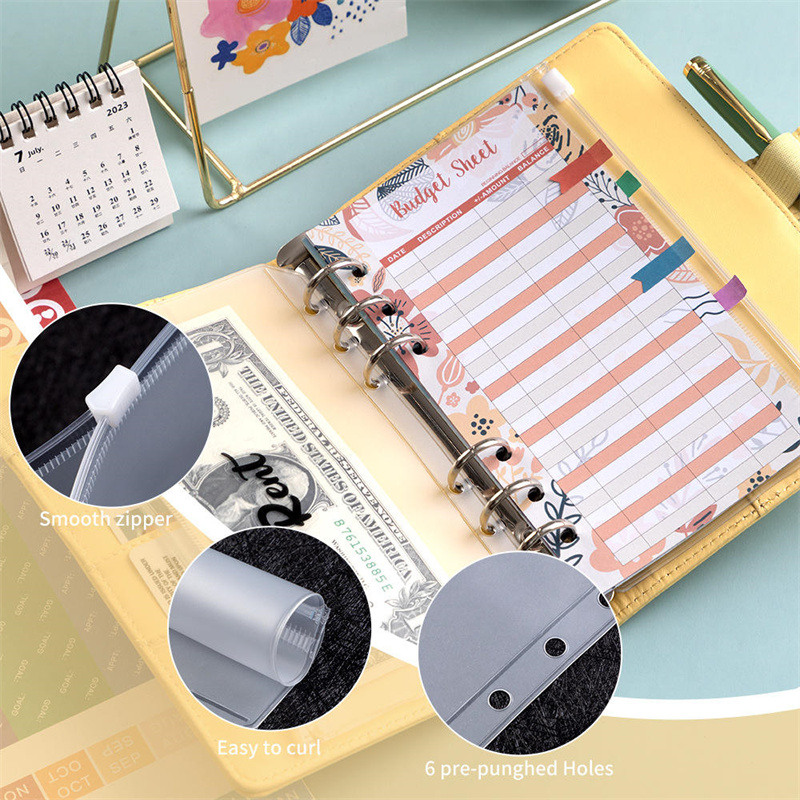 A6 PU Leather Loose-leaf Notebook