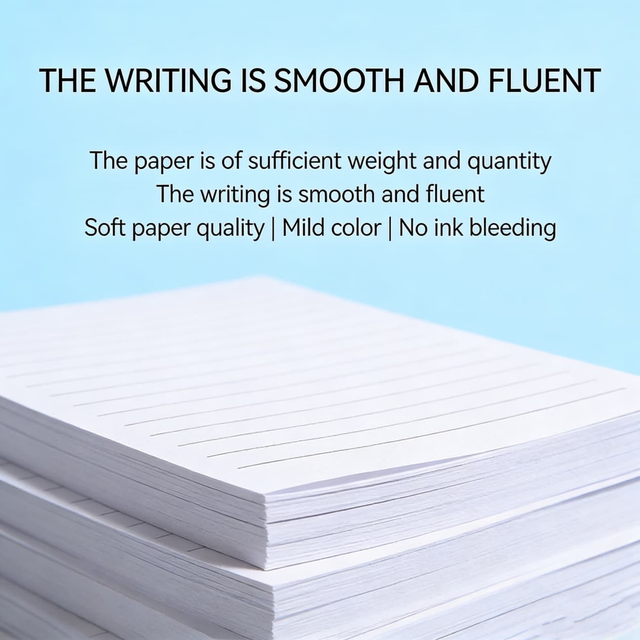 Sufficient Paper Weight for Smooth Writing