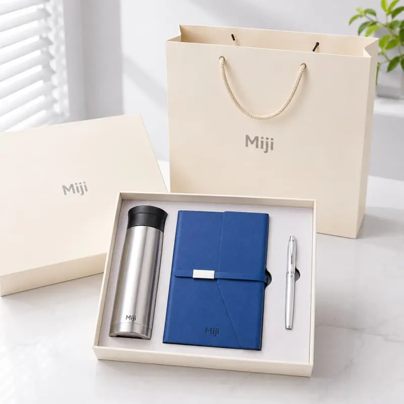 Custom Notebook Tumbler Pen Corporate Gift Set
