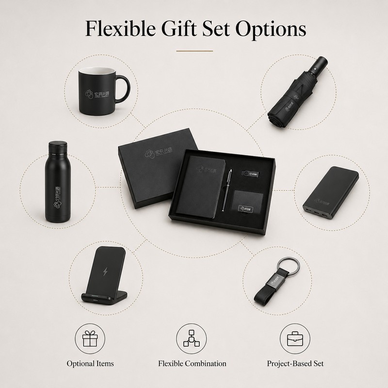 Flexible Gift Set Options for Custom Projects