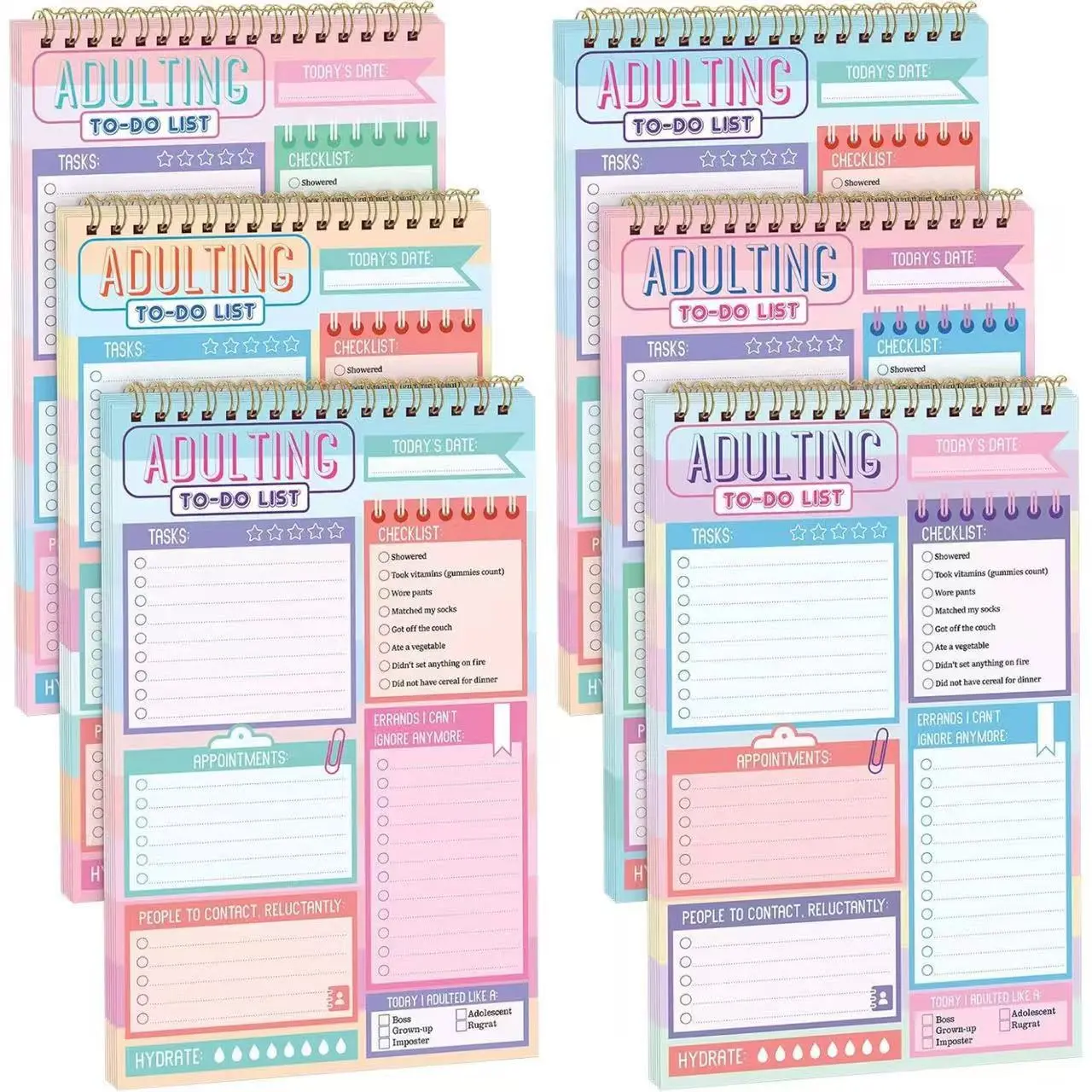 Custom High-quality Aesthetically Pleasing A5-sized colored Spiral Notebook Manufacturers, Supplier