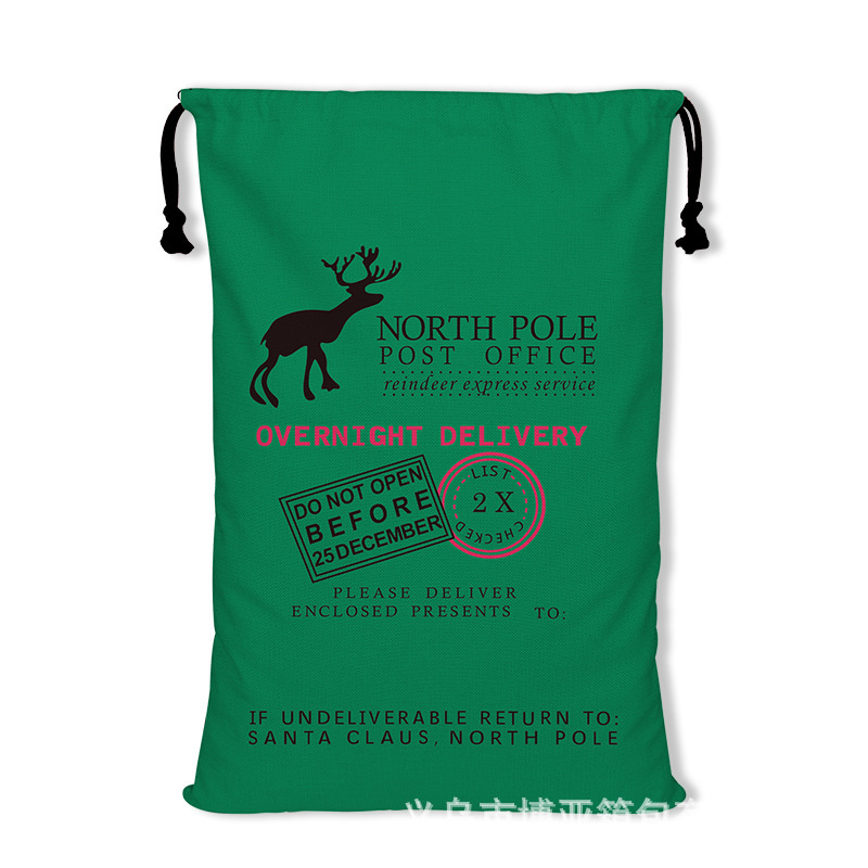 canvas bag with drawstring closure