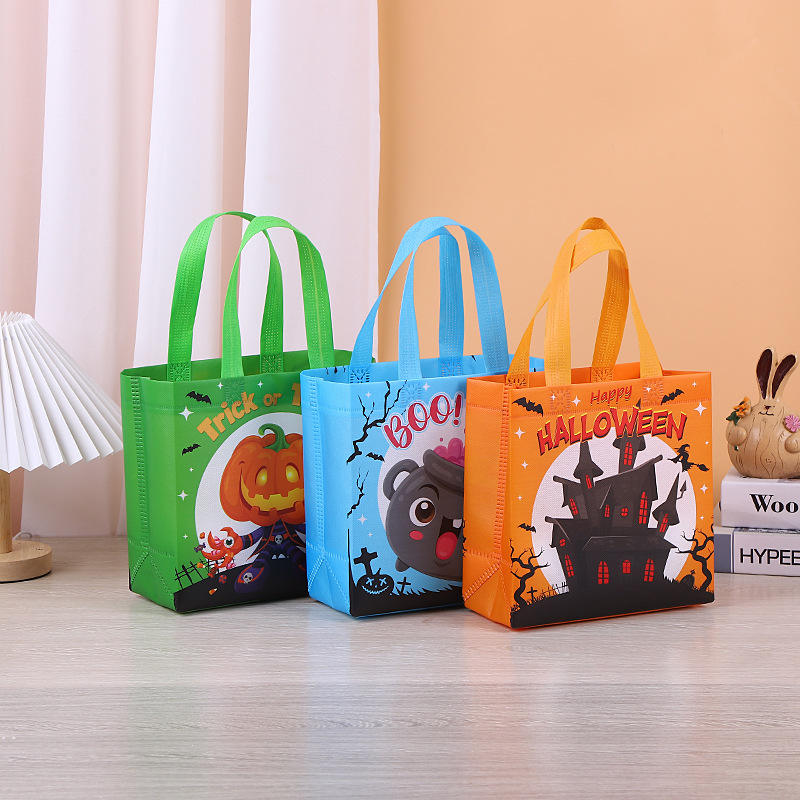 Large Eco Friendly Non Woven Laminated Christmas Gift Bag with Custom logo and Size