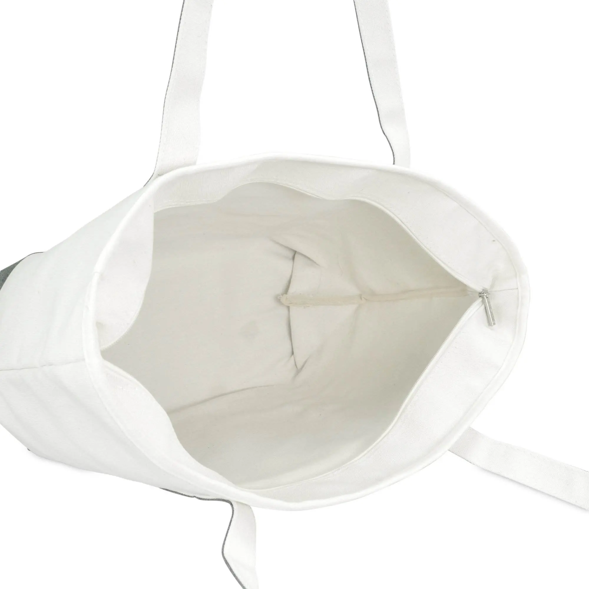 Wholesale Long Handle Eco-Friendly Durable Cotton Canvas Tote Shopping Bag Manufacturers, Supplier