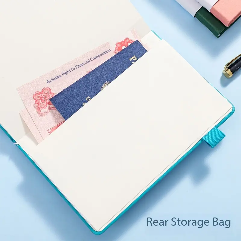 Custom A5 notebook with a removable core and binding strap Supplier, Factories