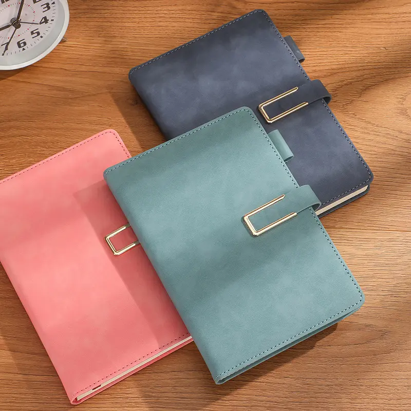 Custom Customized thickened notebook with a pleasant tactile feel and a buckle closure Manufacturers, Factories