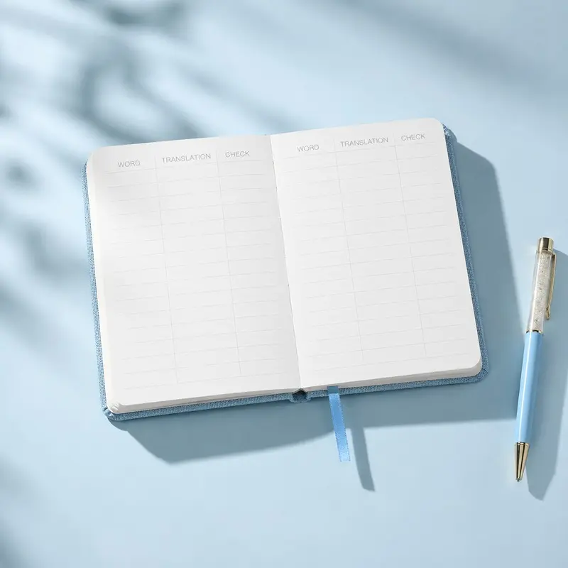 Custom Fabric Hardcover Notebook with Logo