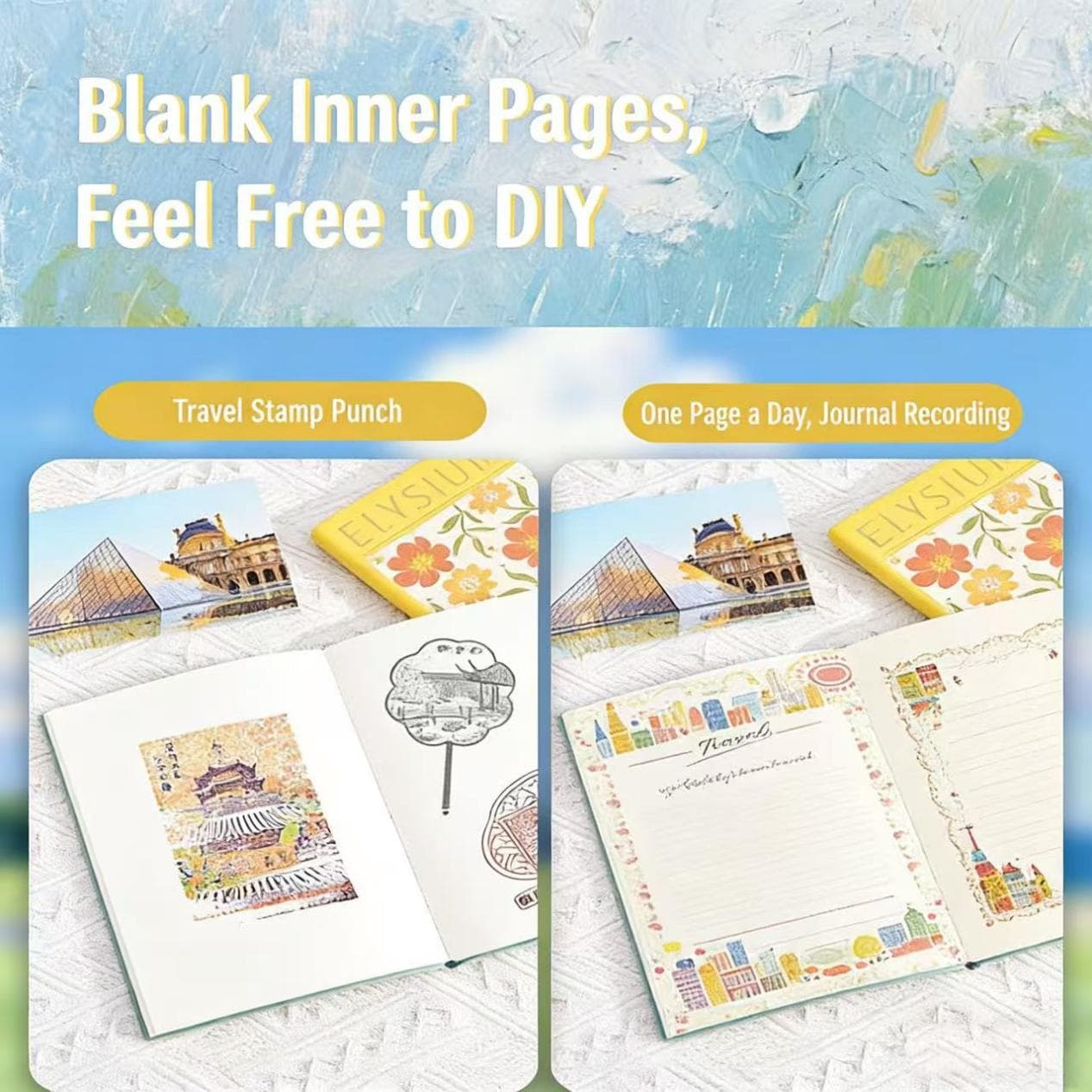 Blank Inner Pages Notebook
