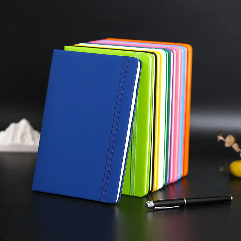 Custom High Quality Custom LOGO PU Notebook A5 Manufacturers, Suppliers