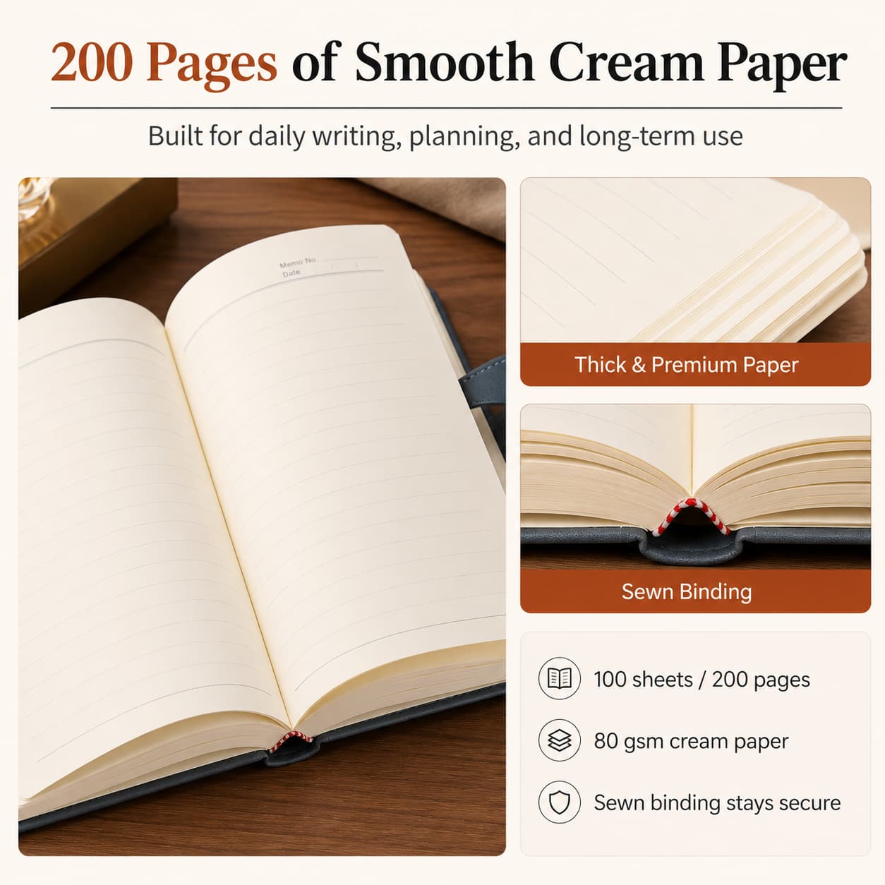 Cream Paper