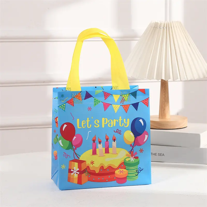 China Birthday Gift Bags Non-Woven Fabric Tote Bags Wholesale Manufacturers, Supplier
