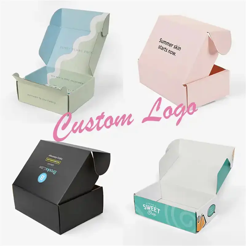 Wholesale Customized Packaging Boxes Double Sided Color Manufacturer, Factories