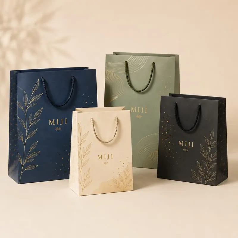 Wholesale Custom Luxury Paper Gift Bags | Premium Boutique Shopping Bags Manufacturer, Factory