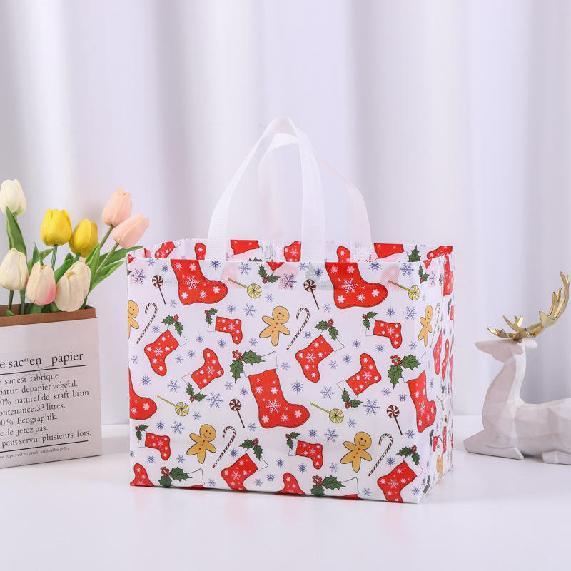 Reusable Eco Friendly Custom Lamination Takeaway Non-woven Bag Grocery Non Woven Bags