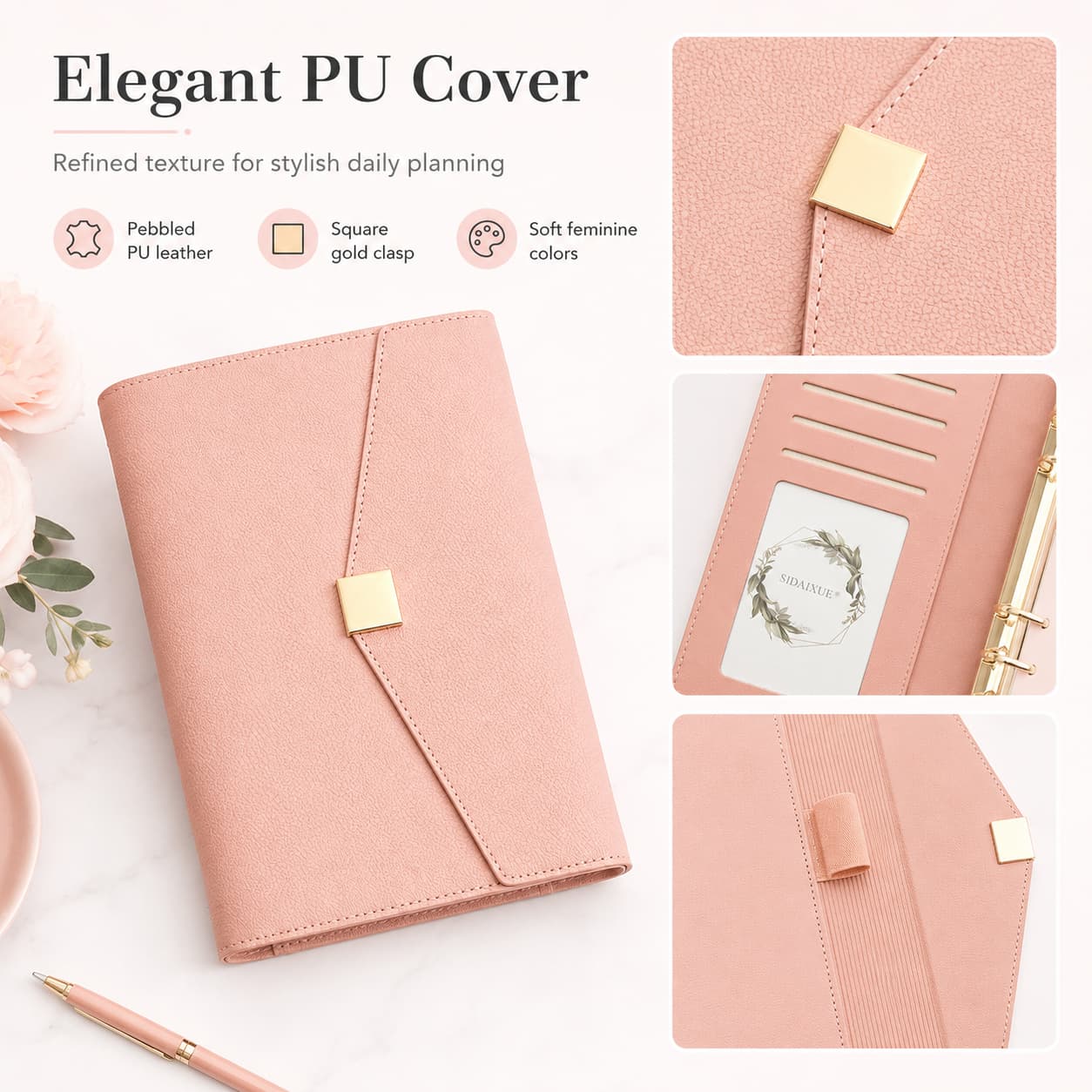 Elegant PU Cover