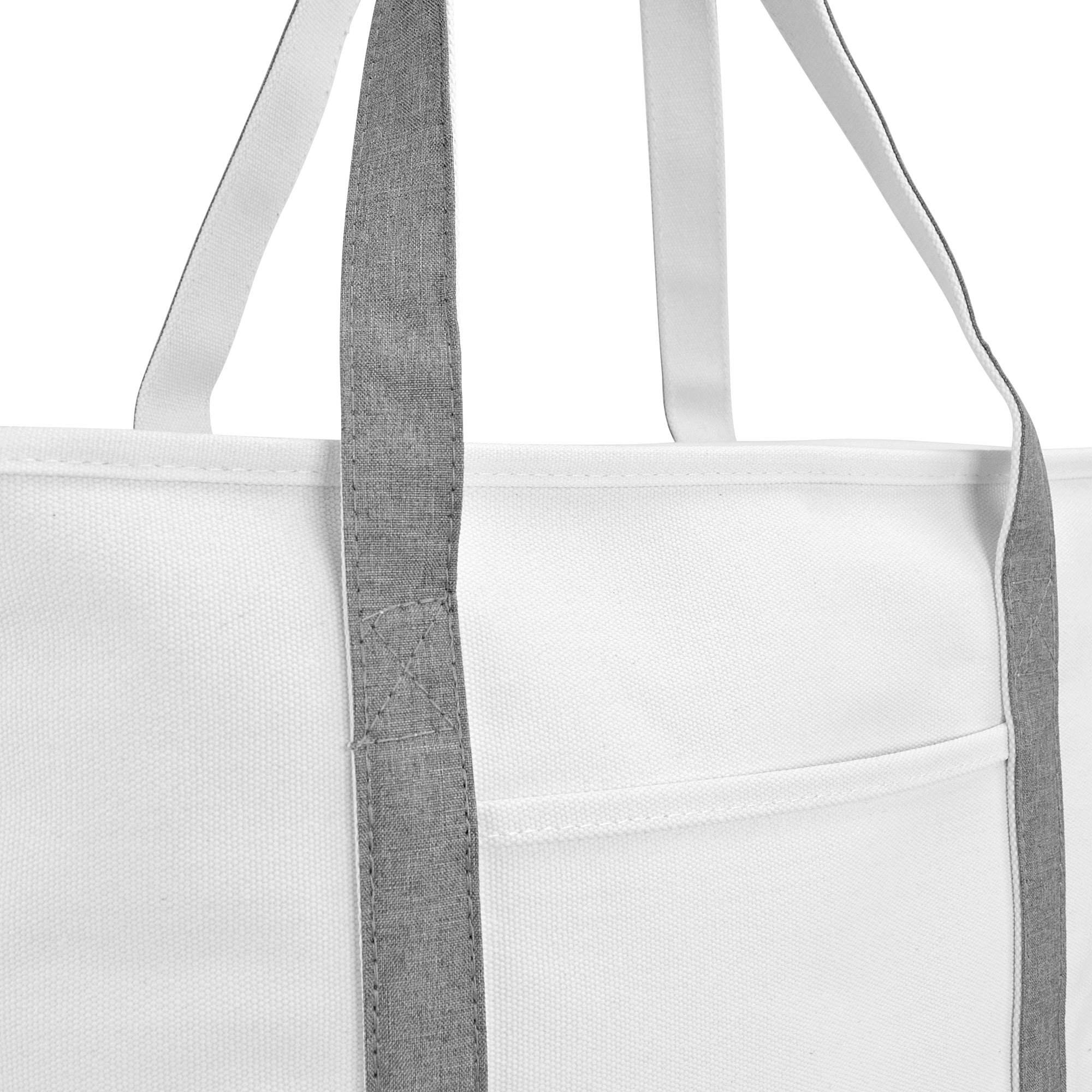 Eco-Friendly Durable Cotton Canvas Tote Shopping Bag