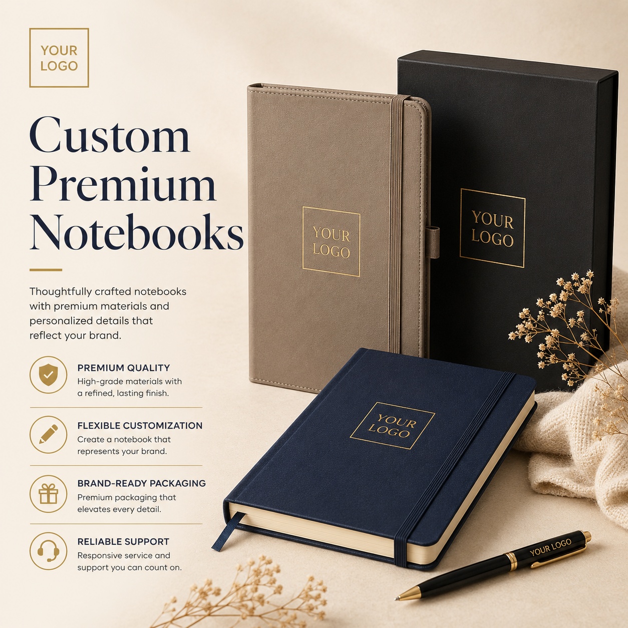 Custom Premium Notebooks