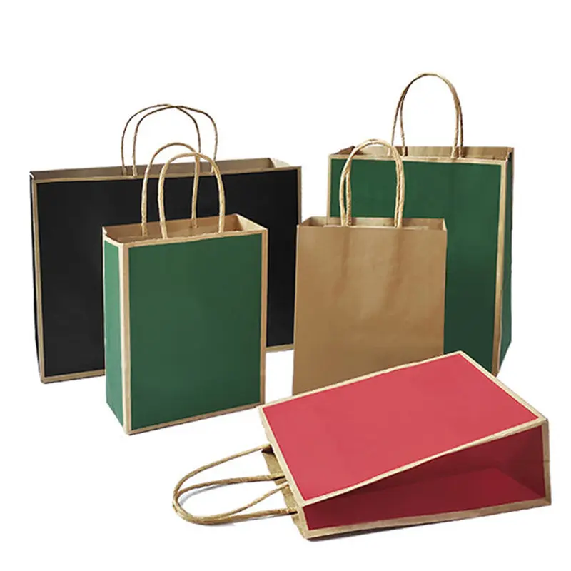 Wholesale Unique Design Hot Sale Colored Kraft Custom Packing Paper Recycled Bags Manufacturers, Suppliers