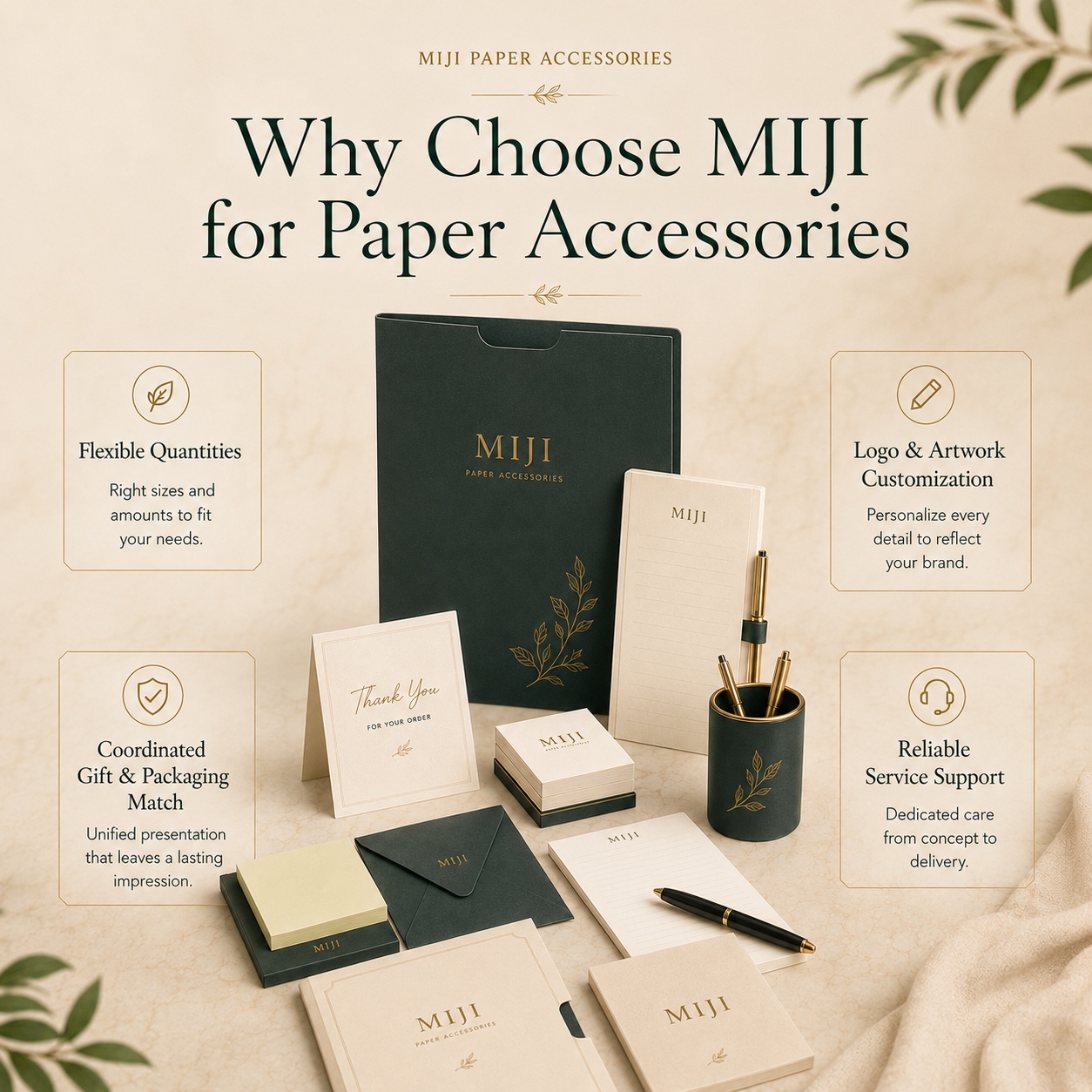 Why Choose Us for Paper Accessories