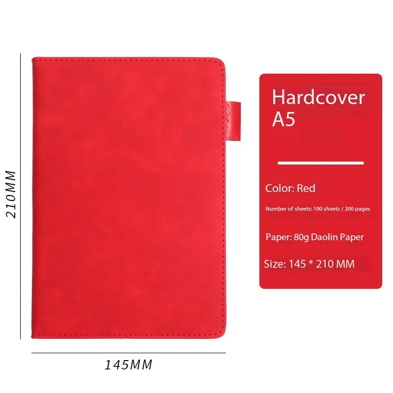 Custom Engraved thickened business-style A5 notebook Manufacturers, Suppliers