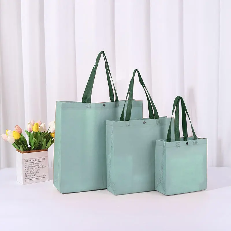 Custom Eco Friendly Market Pocket Waterproof Recycled Shopping Non Woven Bag Supplier, Factories