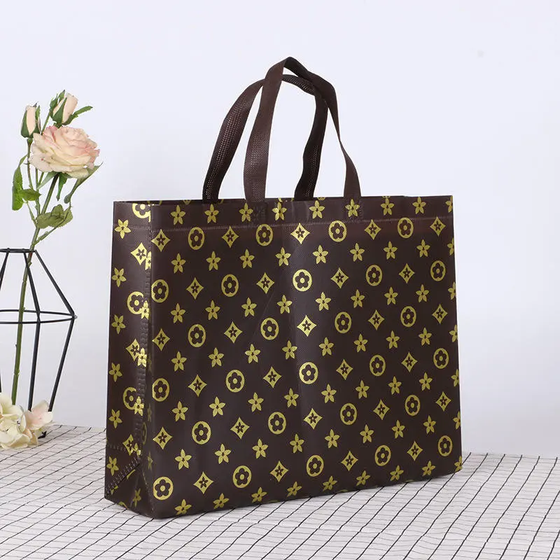Custom Recycled Reusable Non-Woven Grocery Tote Bags Custom Manufacturer, Factory