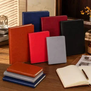 Custom Custom A5/B5 Soft-Touch PU Hardcover Notebook | 80gsm Lined Journal Manufacturer, Supplier